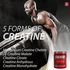 Creatine A5X ingredients panel