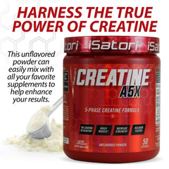 Stimulant-free Creatine A5X packaging