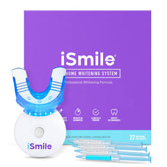 Before and after sample image for iSmile whitening