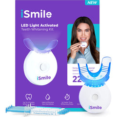 iSmile Teeth Whitening Kit with LED activation light