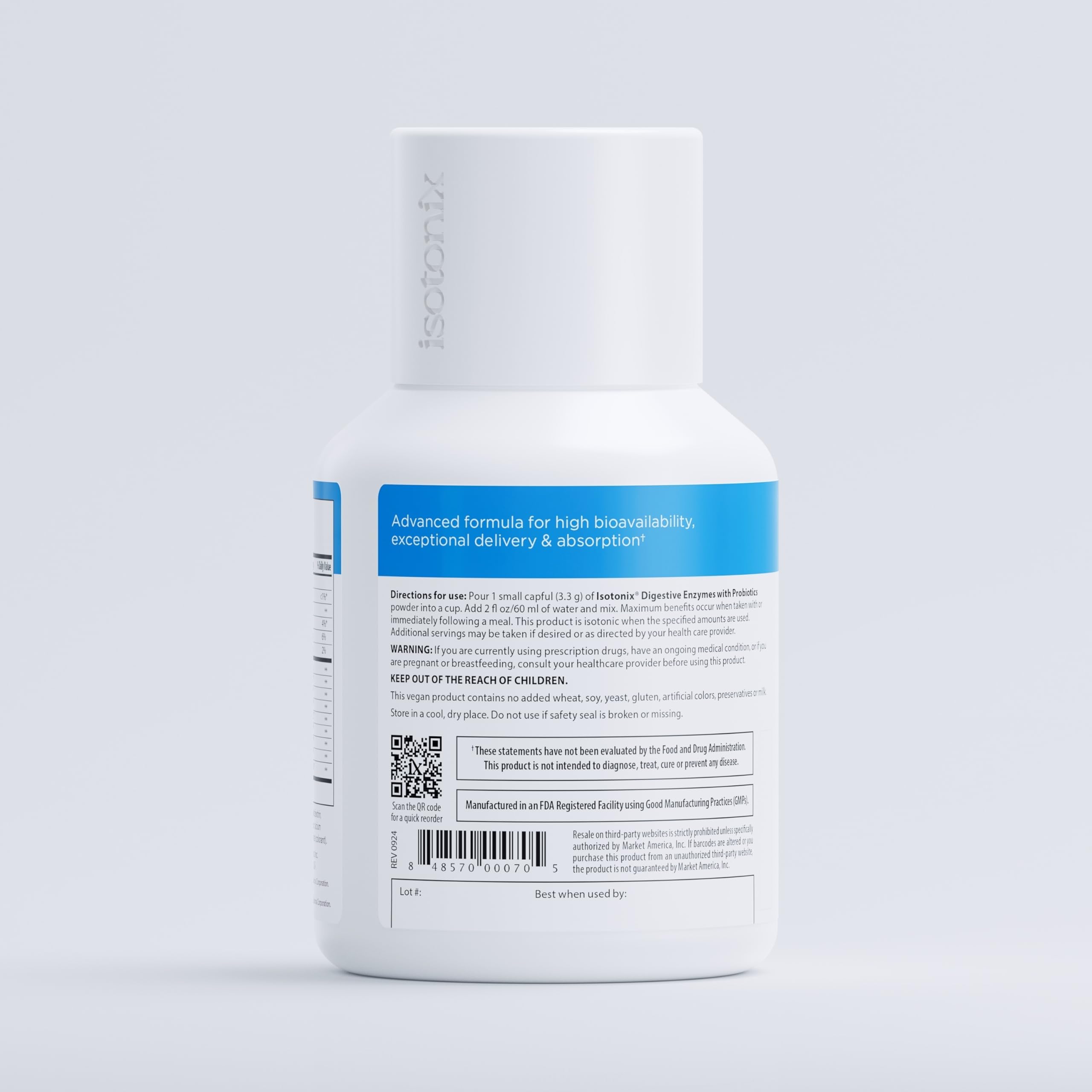 DigeZyme enzyme components illustration