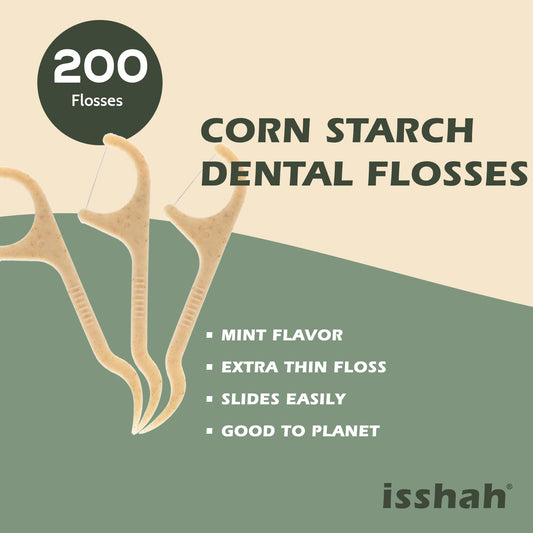 Eco-friendly packaging for Isshah floss picks