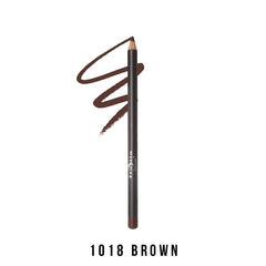 Italia-Deluxe Ultra Fine Eyeliner swatches in brown 1018 on skin