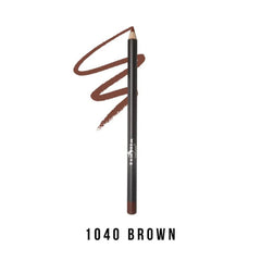 Italia-Deluxe Ultra Fine Lip Liner 1040 Brown packaged for on-the-go touchups.
