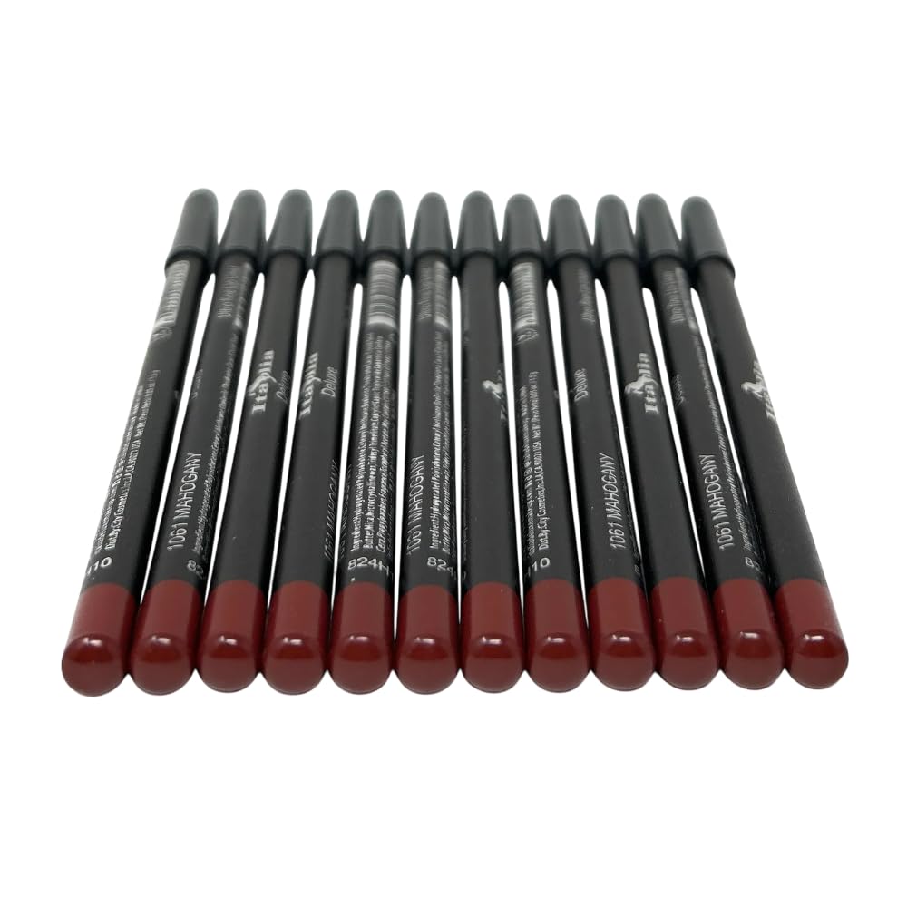 Italia-Deluxe Ultra Fine Lip Liner 12pc set for precise lip lining and color matching