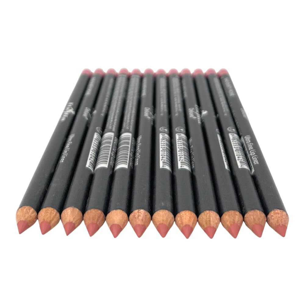 Italia-Deluxe Ultra Fine Lip Liner Dusty Rose creamy texture enables smooth application