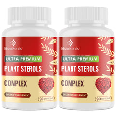 Itharoventis cholesterol softgels in bottle for convenient daily use