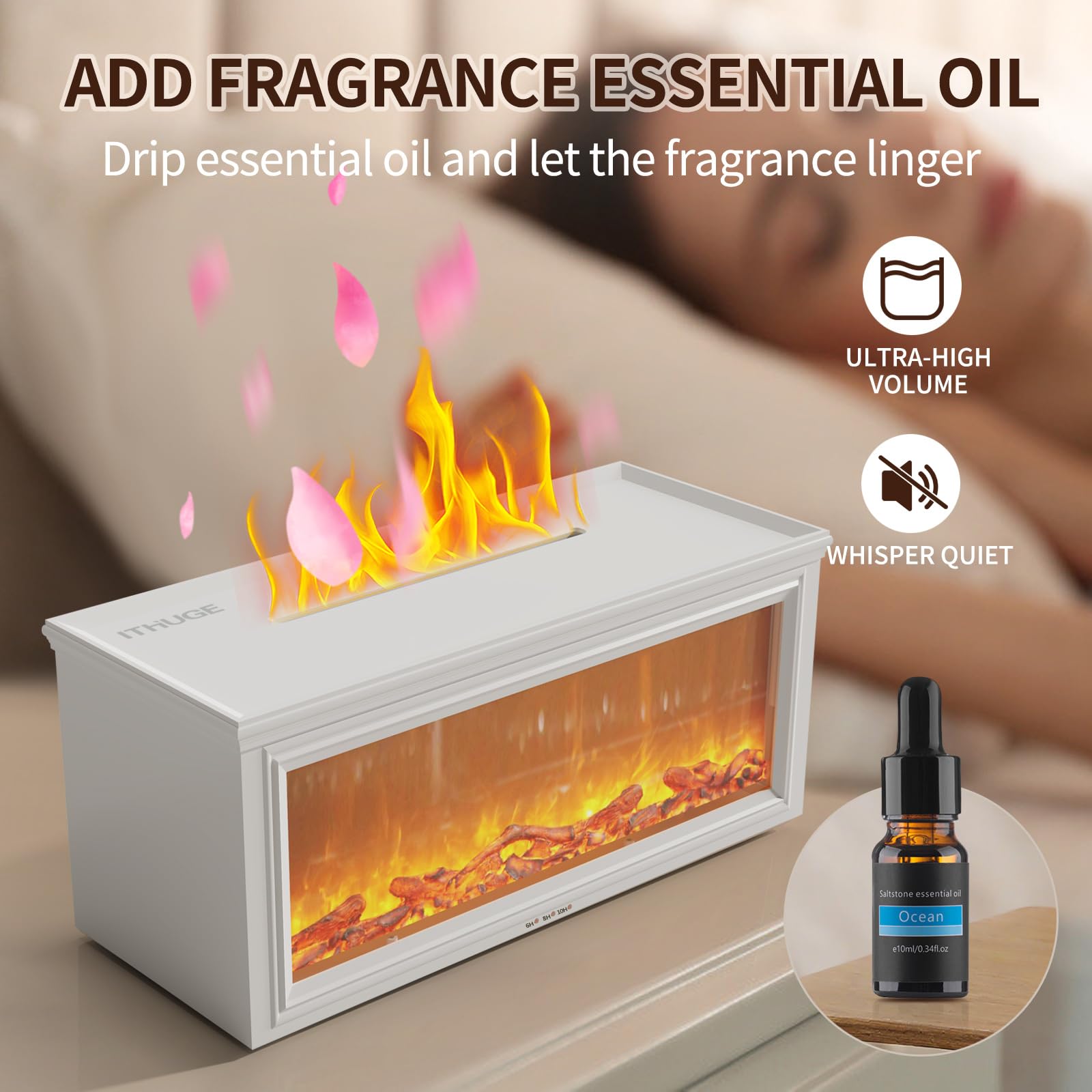 Timer settings showing 6-hour, 8-hour, and 10-hour options