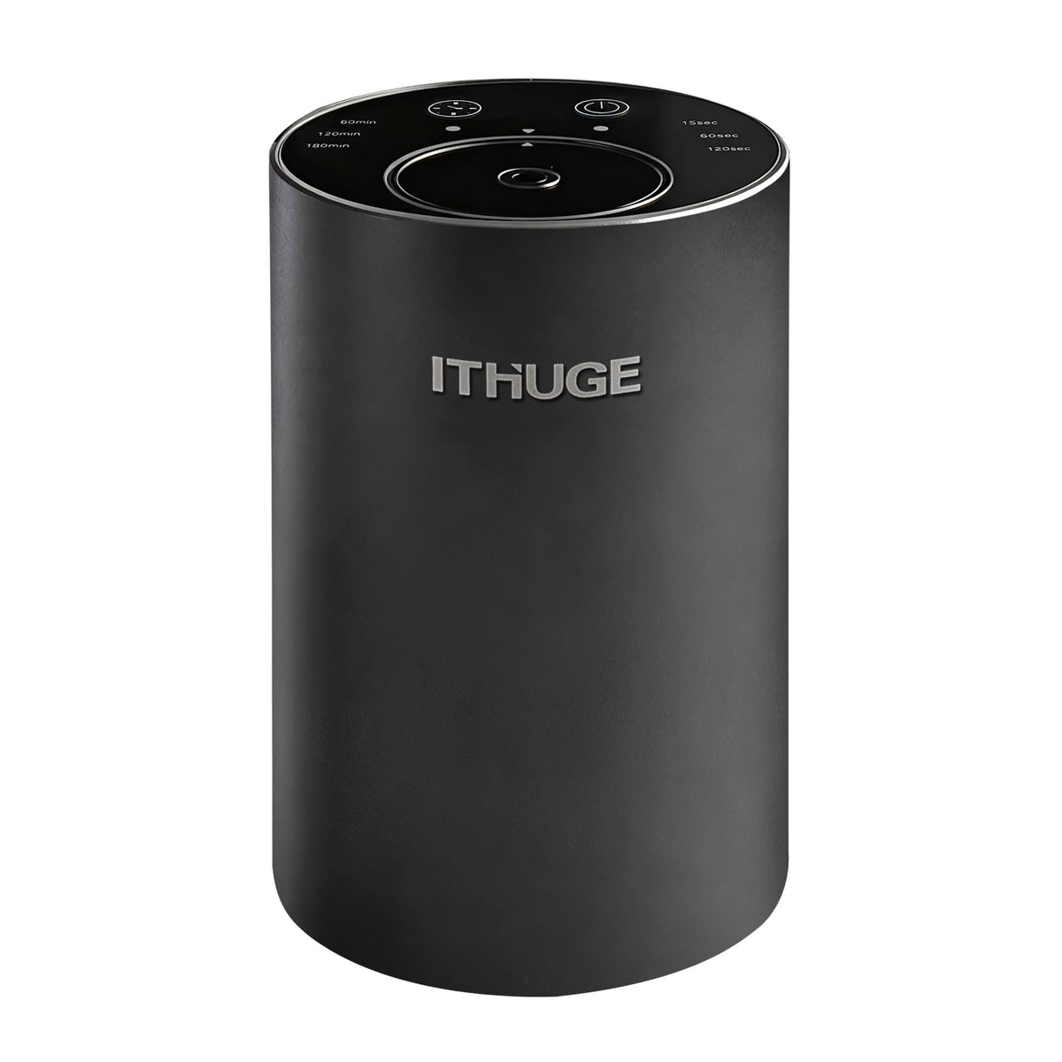 ITHUGE waterless essential oil diffuser white cylindrical unit on a desk