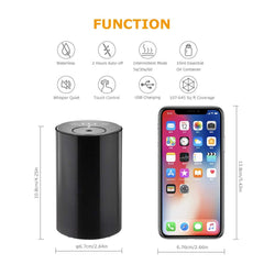 Included empty 20mL bottle and accessories