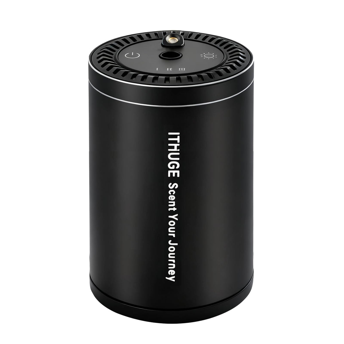 ITHUGE waterless smart car aroma diffuser front view with starry sky projection