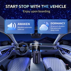 Nano mist technology and three mist modes on diffuser