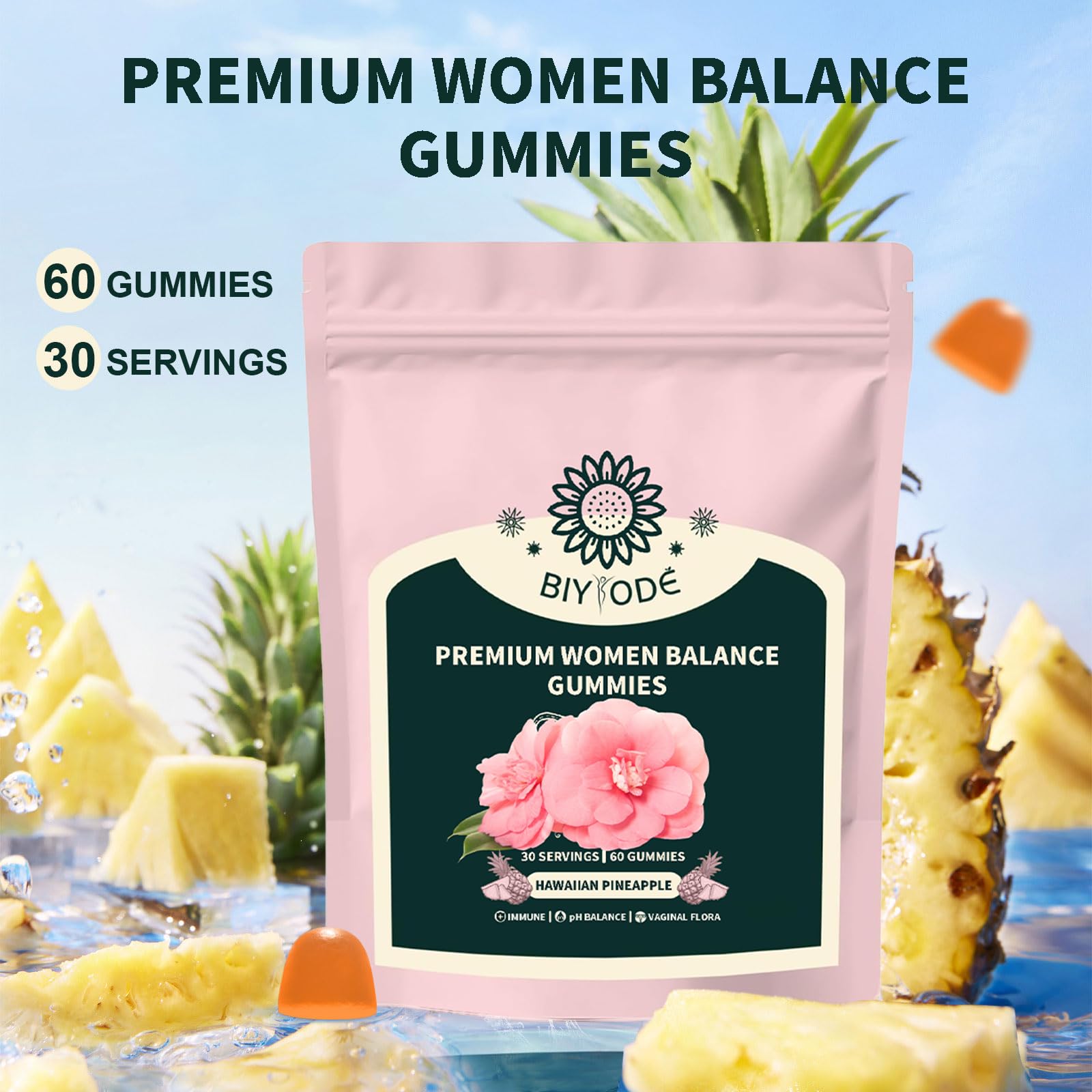 Vegan and gluten-free icons on product label