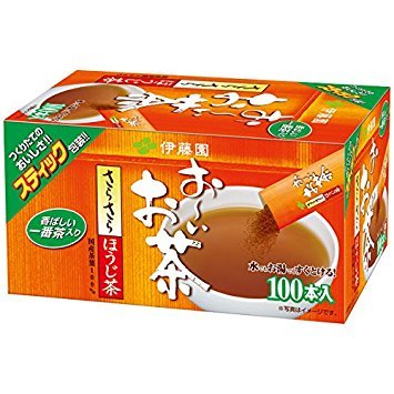 Itoen Oi Ocha Japanese Green Tea Hojicha Powder (Roasted Tea) – 100pcs
