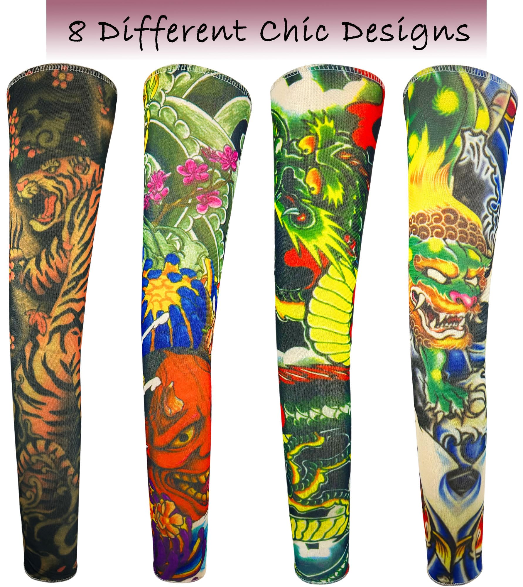iToolai Buddha art sleeve provides restful look and breathability for long events.