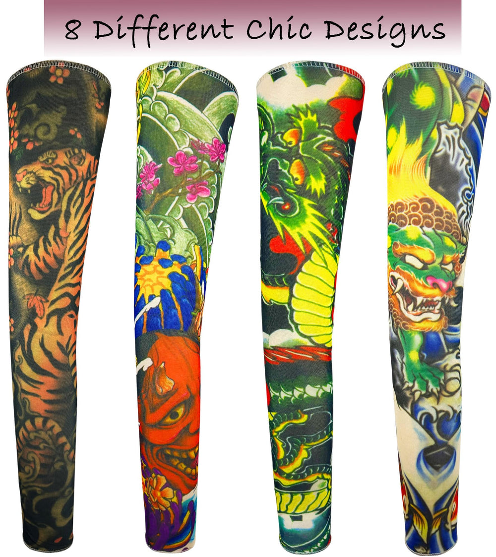iToolai Buddha art sleeve provides restful look and breathability for long events.