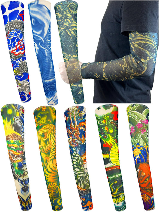 iToolai tattoo sleeve dragon design delivers stylish coverage with UV protection and cooling feel.