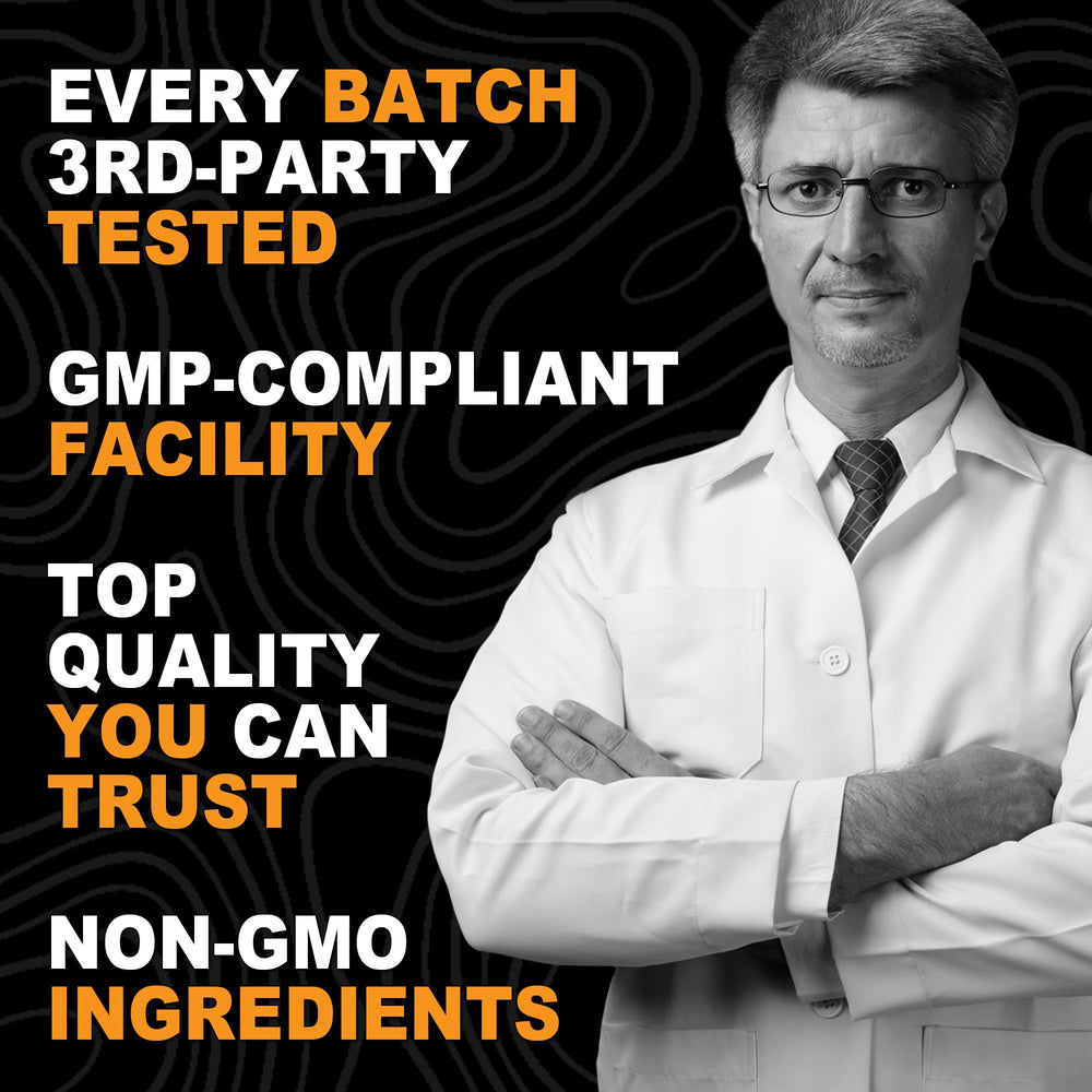 Made in USA — GMP compliant facility