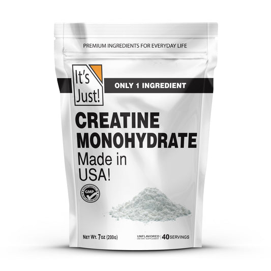 Hero image: It's Just! Creatine Monohydrate Powder