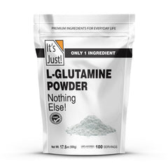 It's Just! L-Glutamine Powder 500 g front view