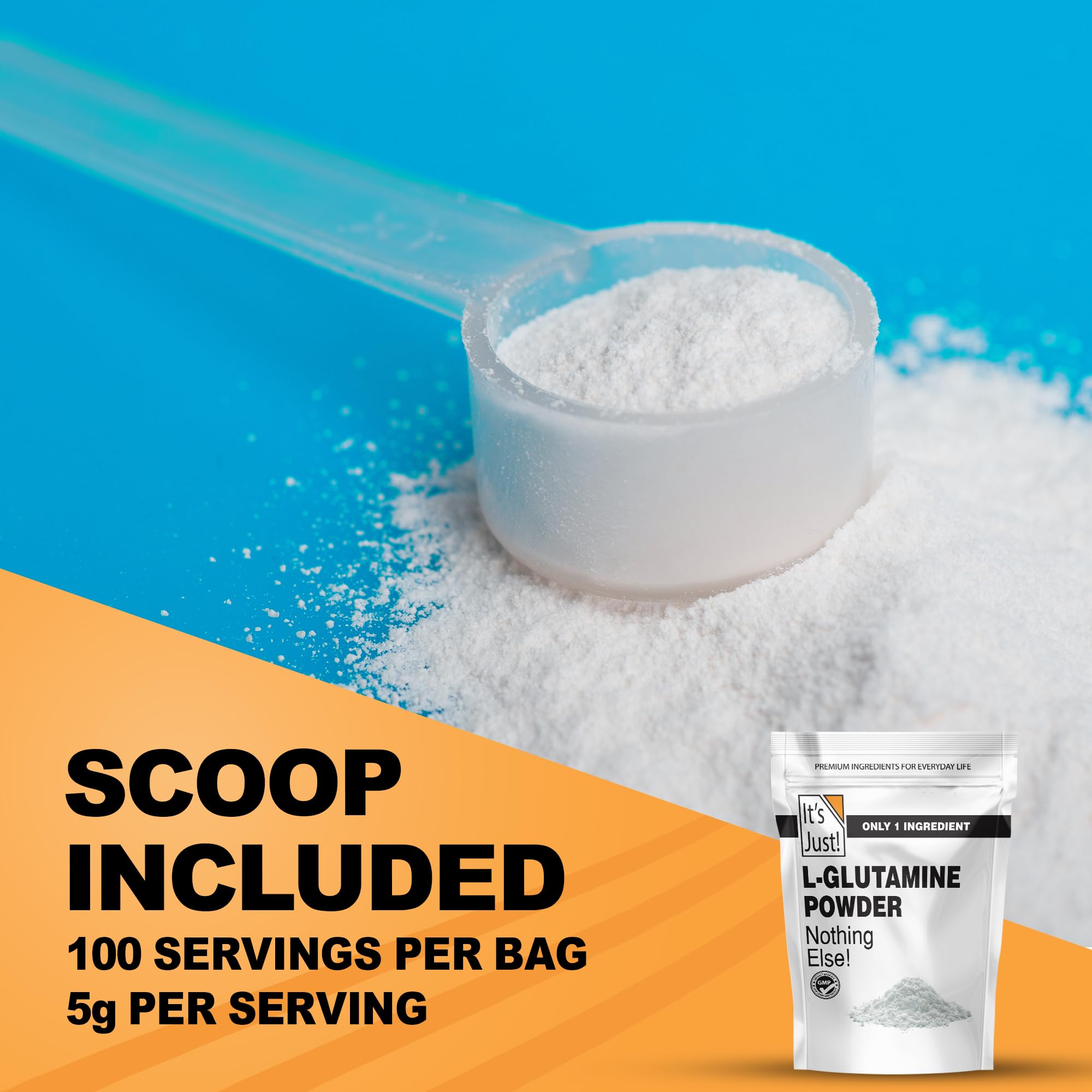 Digestive support with L-Glutamine powder