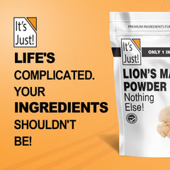Lion's mane powder in coffee