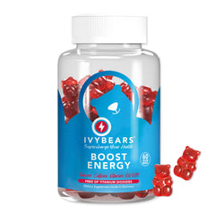 IvyBears Energy Boost Gummies bottle – front view