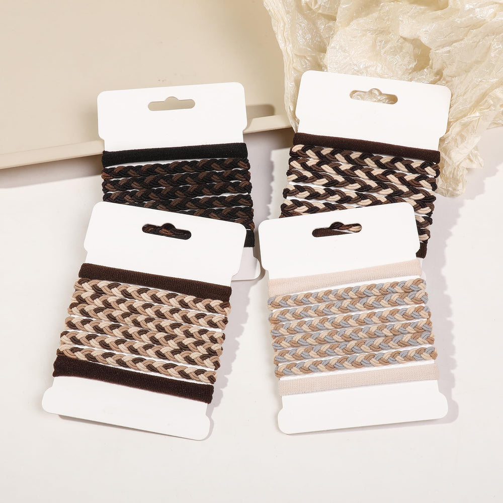 Ivyu hair ties help keep thick or curly hair in place.