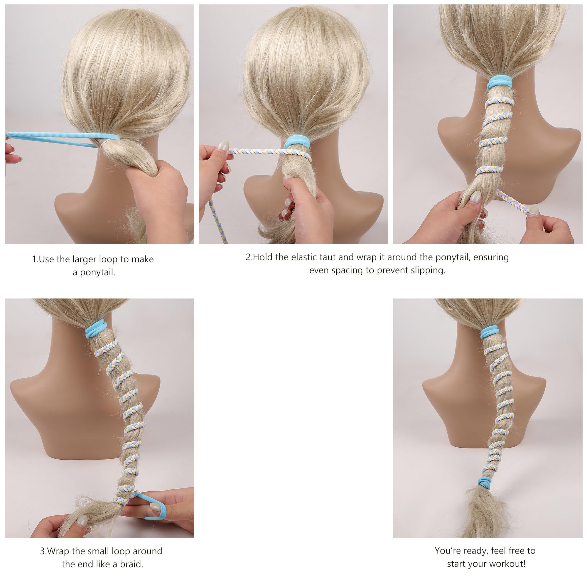 Ivyu four-pack in vibrant colors offers versatile styling options.