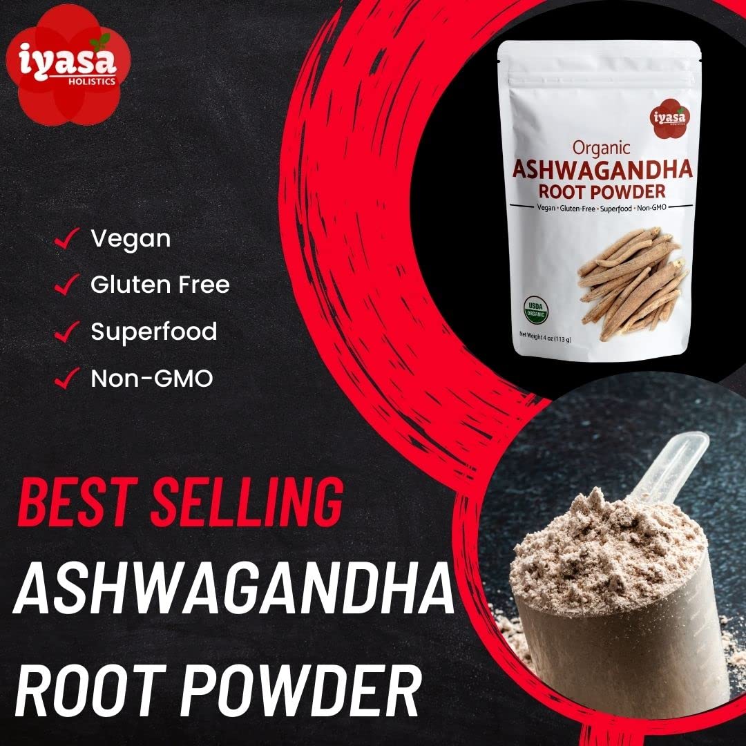 Resealable Iyasa Ashwagandha Powder pouch