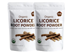Iyasa Holistics Organic Licorice Root Powder 16 oz packaging label
