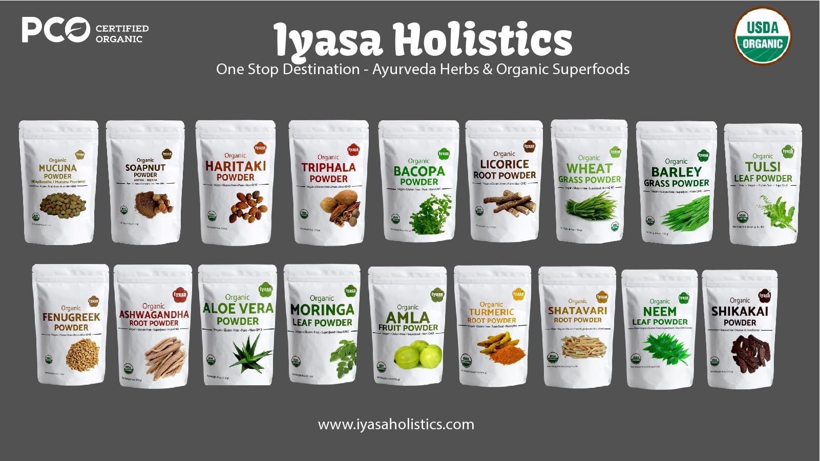 Iyasa Holistics commitment to quality organic licorice powder