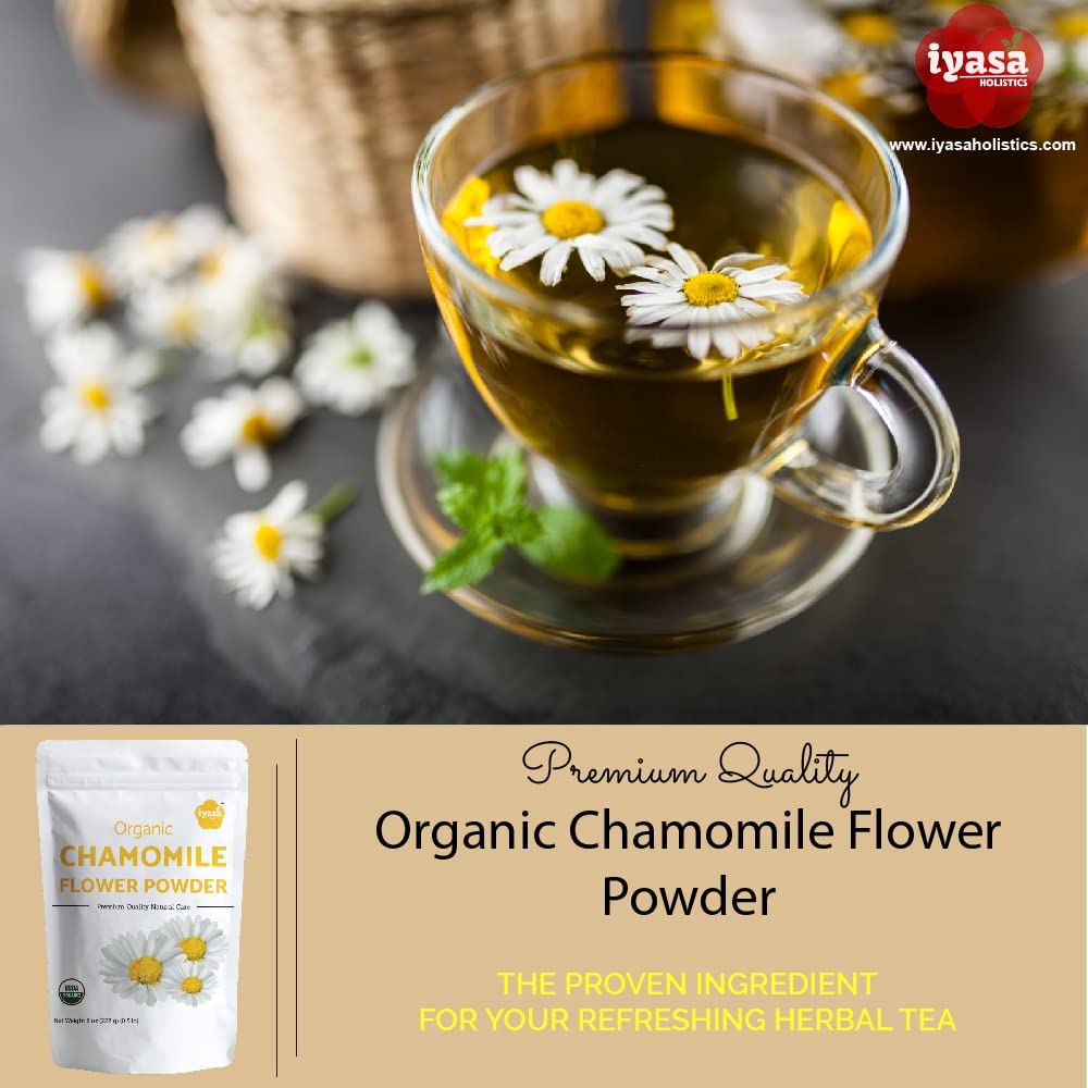 Chamomile powder used in DIY skincare (image 4)
