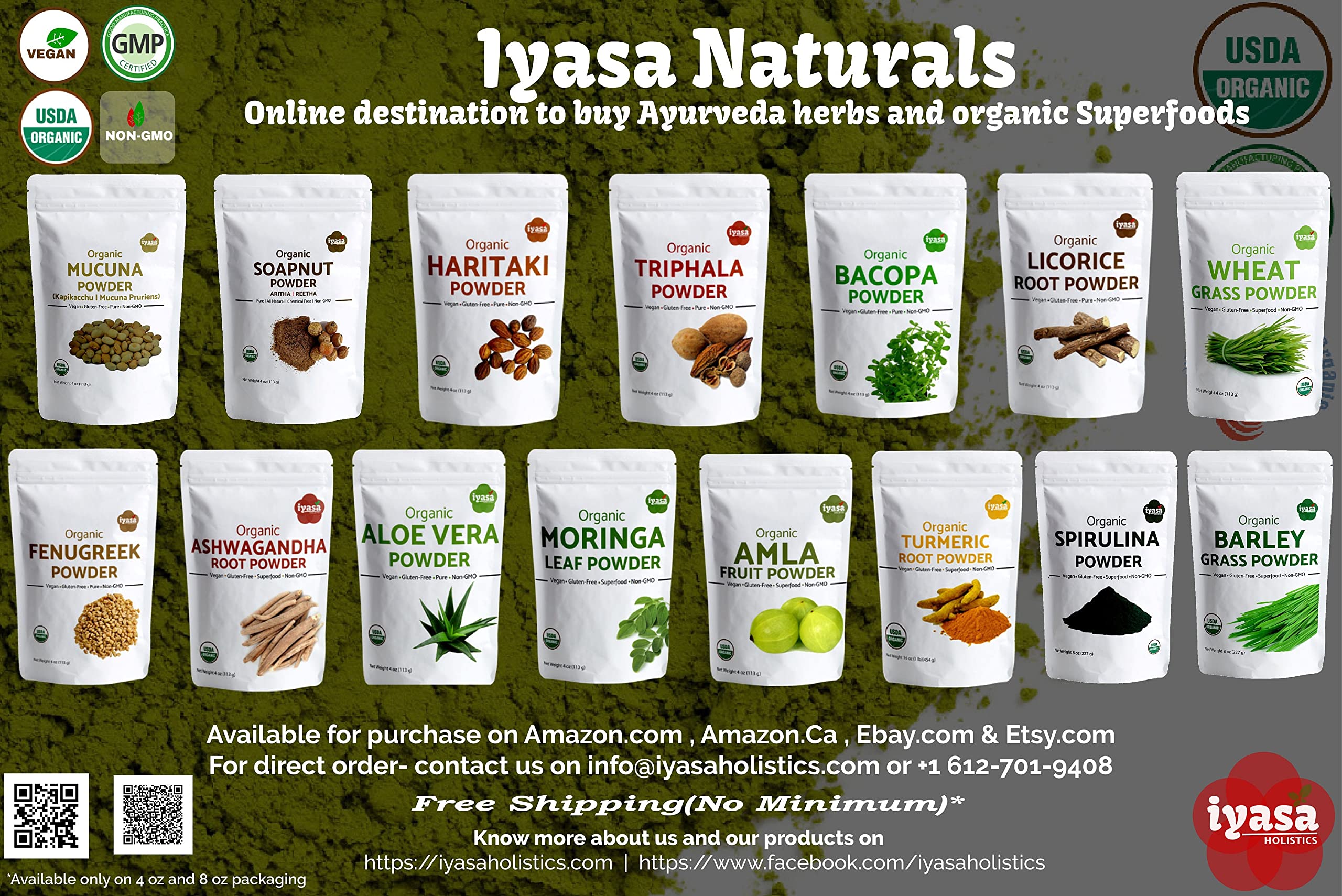 8 oz (223 g) Iyasa Chamomile Powder product photo (image 8)