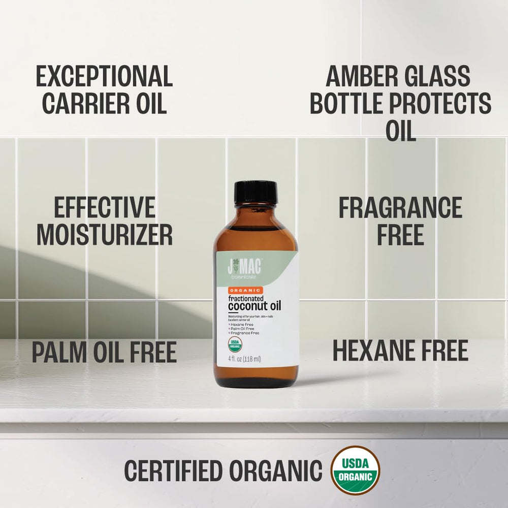 J MAC BOTANICALS oil pour; easy blending with essential oils for routines.