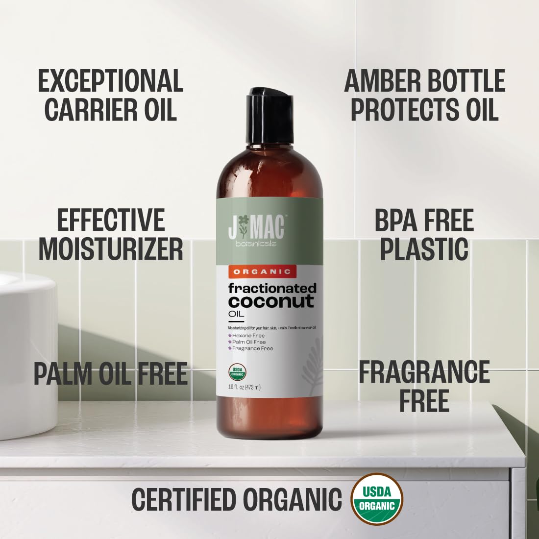 Hair treatment usage with coconut oil as leave-in conditioner