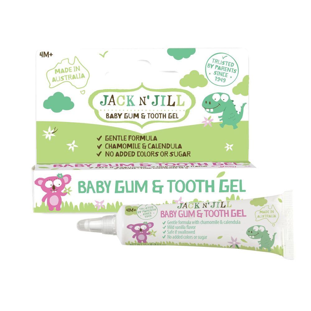 Jack N' Jill Baby Gum & Tooth Gel 15g front view
