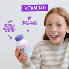 Nutrition highlights on label: xylitol, vitamin D, hydroxyapatite, calcium
