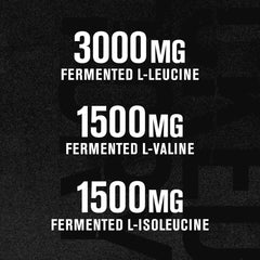 Bottle of Jacked Factory BCAA Powder Fermented Fruit Punch
