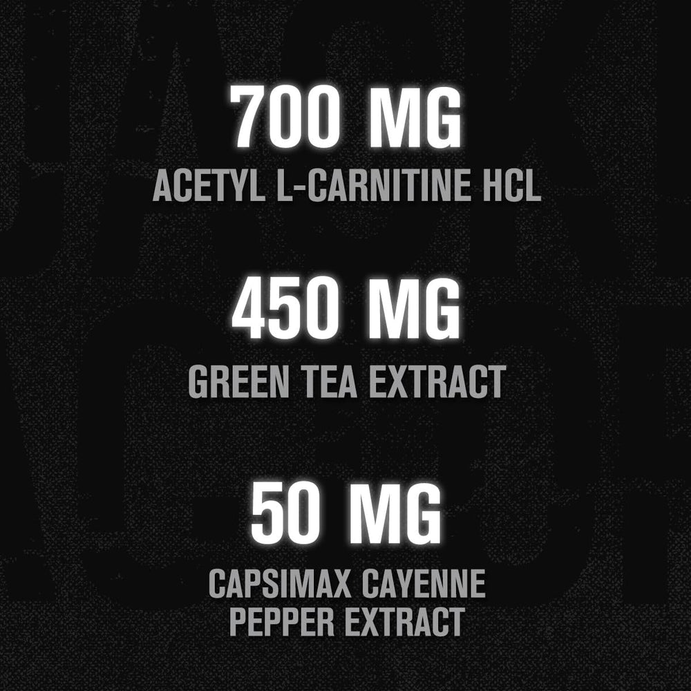 Jacked Factory Burn XT Black green tea extract capsule close-up.