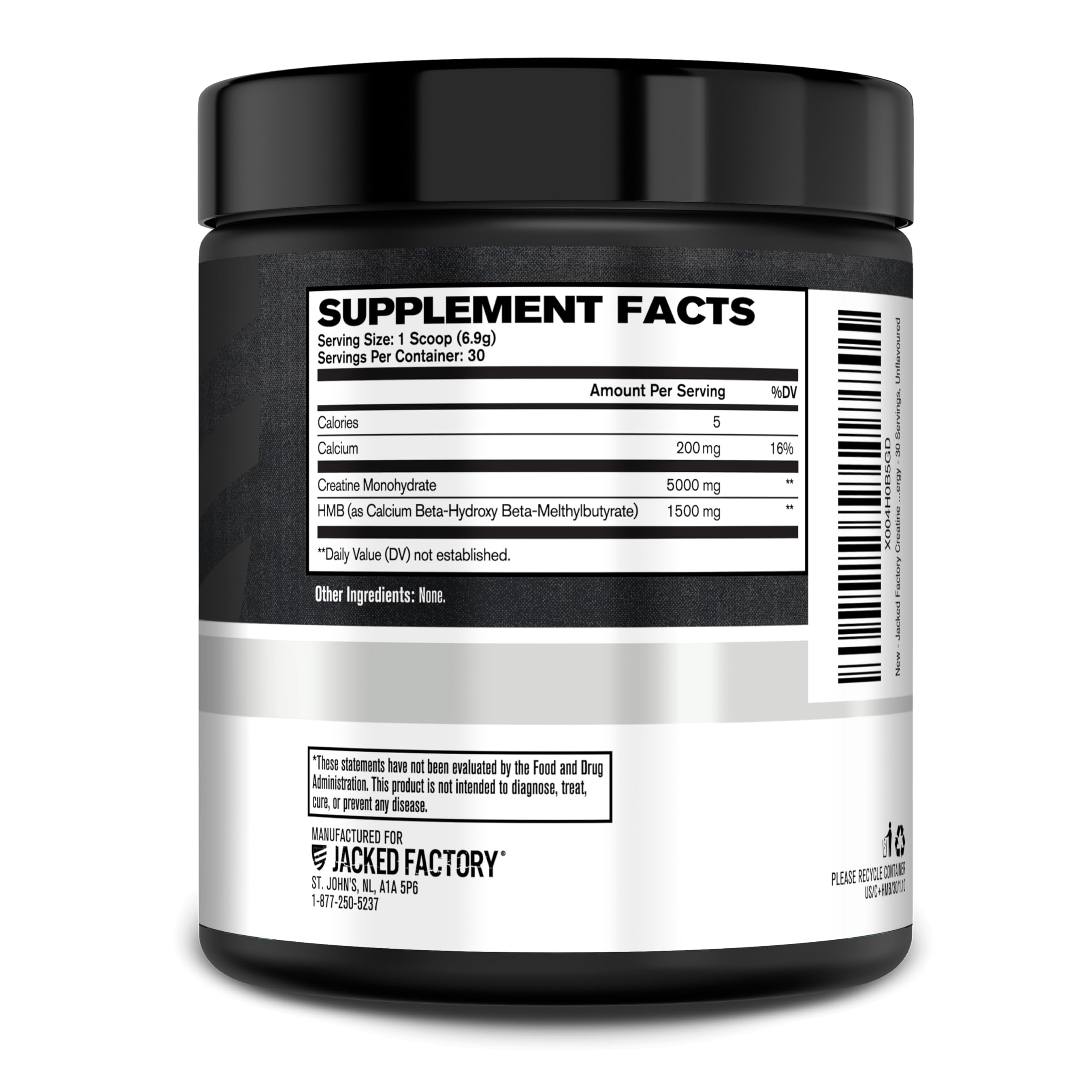 Lifestyle image showing supplements with creatine powder and other products