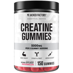 Jacked Factory Creatine Monohydrate Gummies Watermelon 150-count hero image