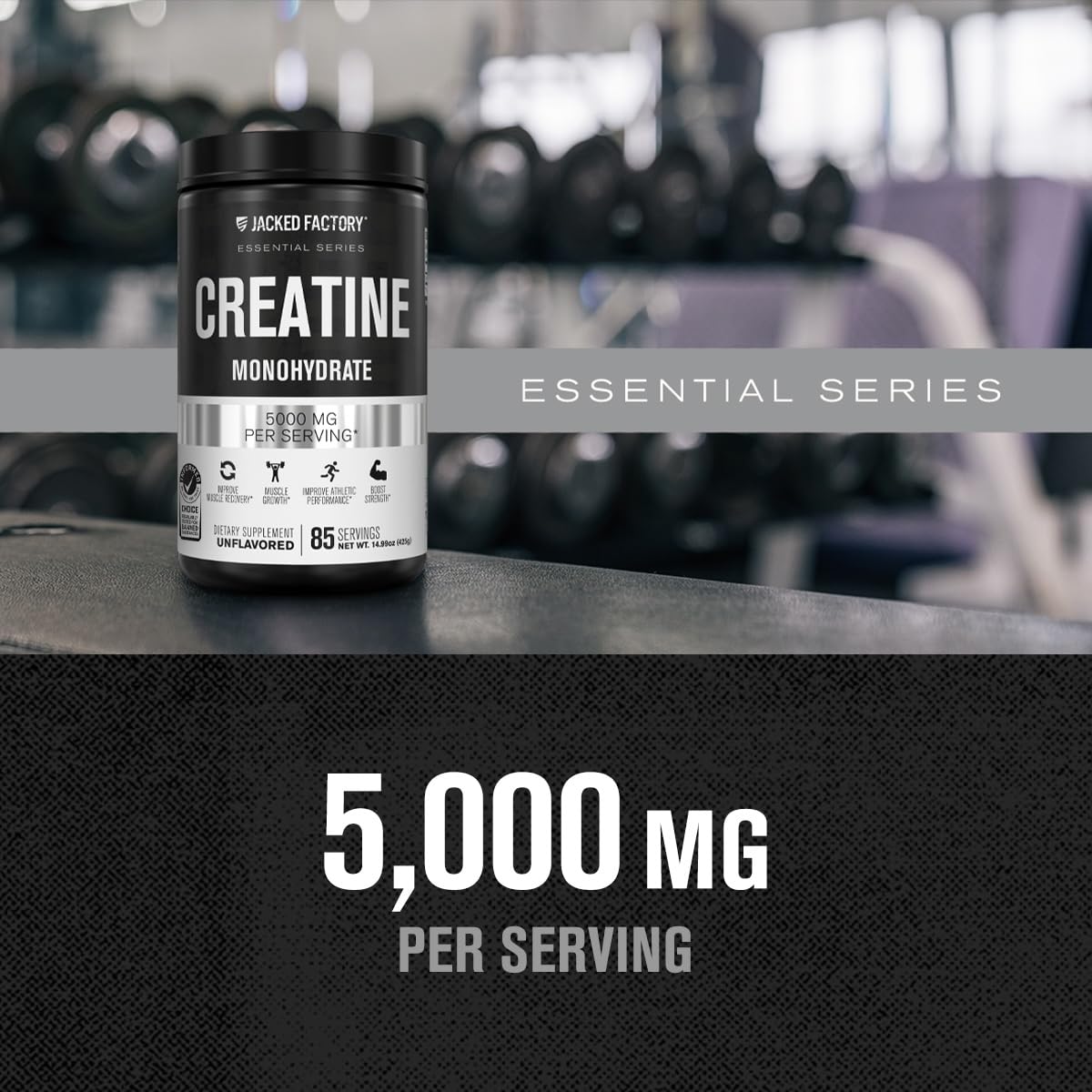 Creatine monohydrate ingredients and supplement facts