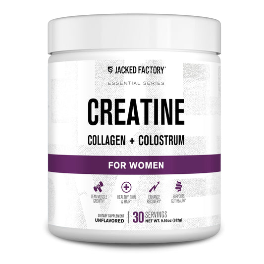 Hero image of Jacked Factory Creatine for Women, unflavored, 30 servings