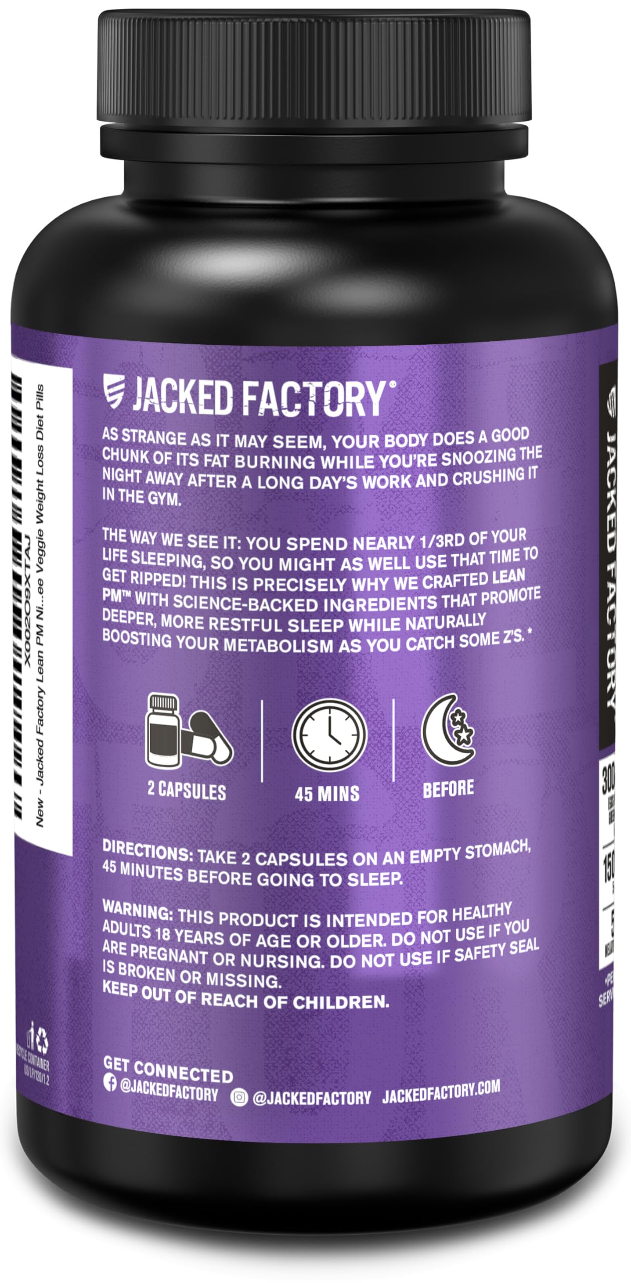 Lean PM box and bottle packaging
