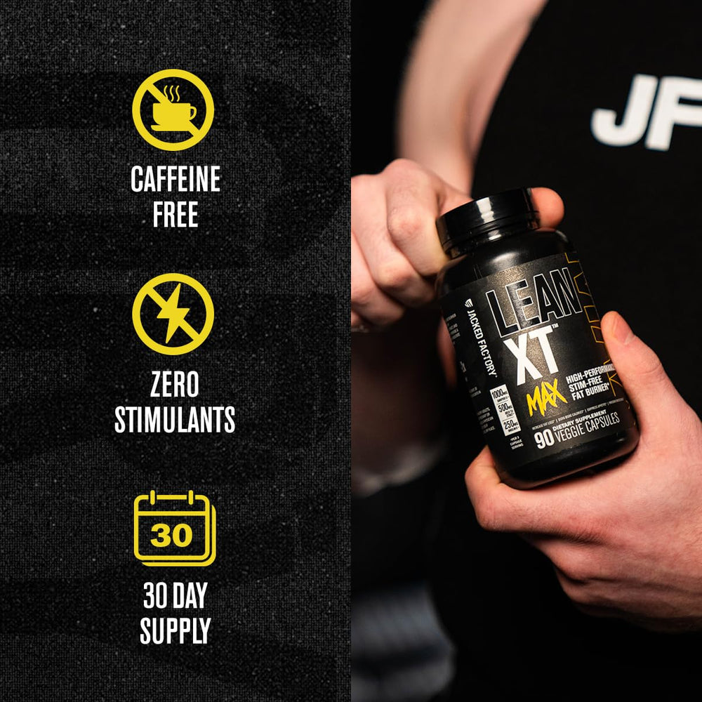 Jacked Factory Lean-XT Max bottle front for easy daily use