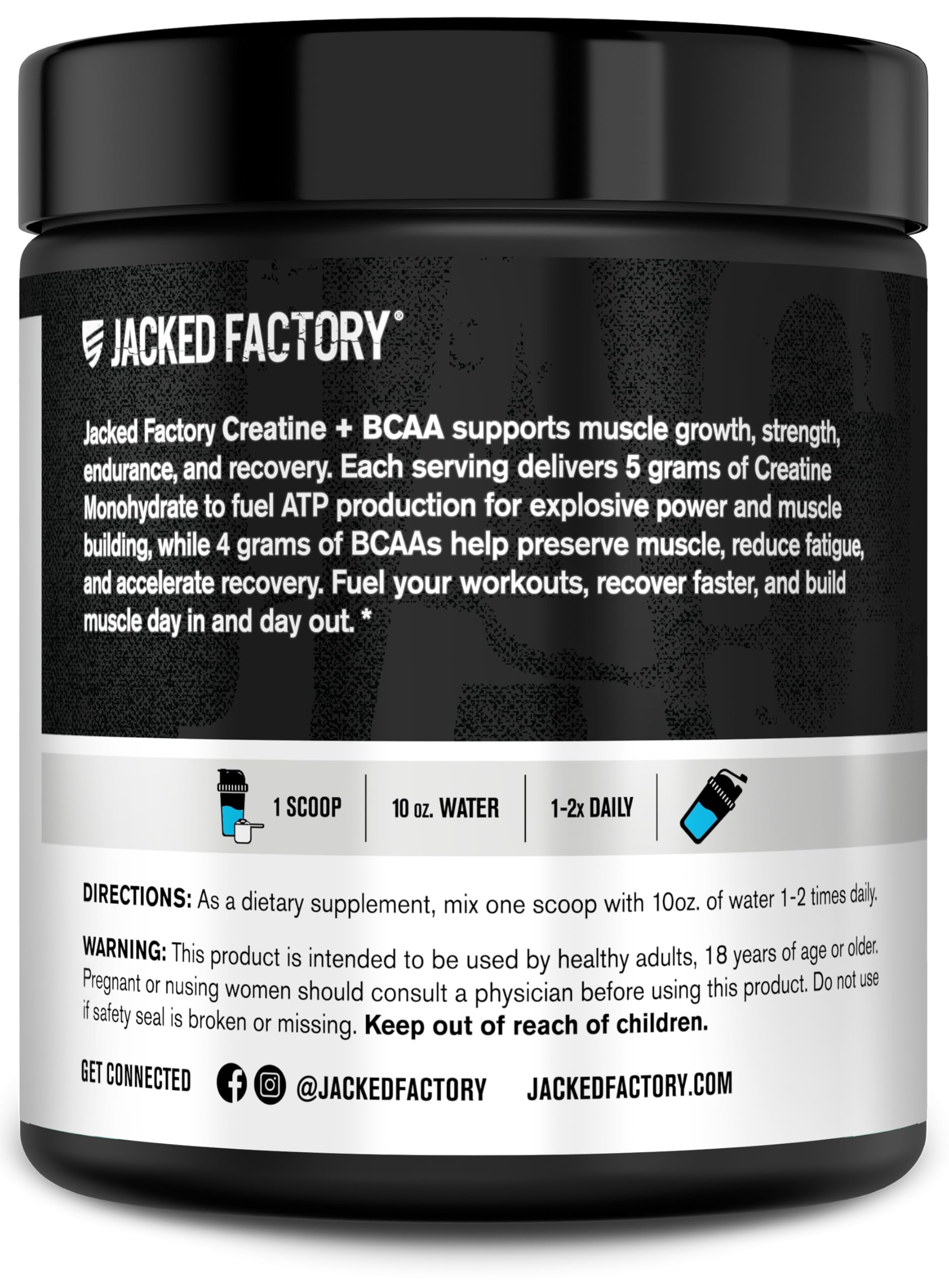 Fine blue raspberry flavored powder texture in scoop
