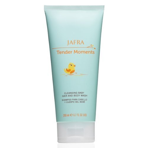 Jafra Tender Moments Baby Hair & Body Wash bottle, 6.7 fl oz