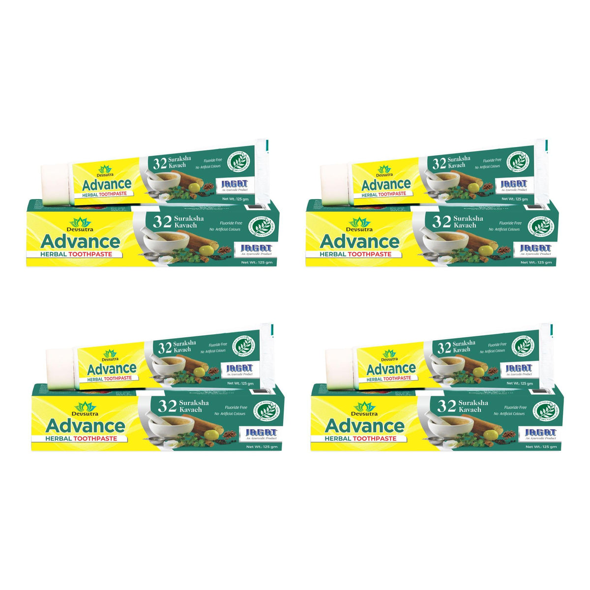 Jagat Devsutra Advanced Toothpaste box and tube