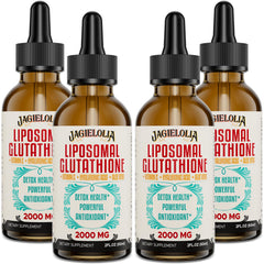 Jagielolia liposomal glutathione liquid bottle for high-potency antioxidant support.